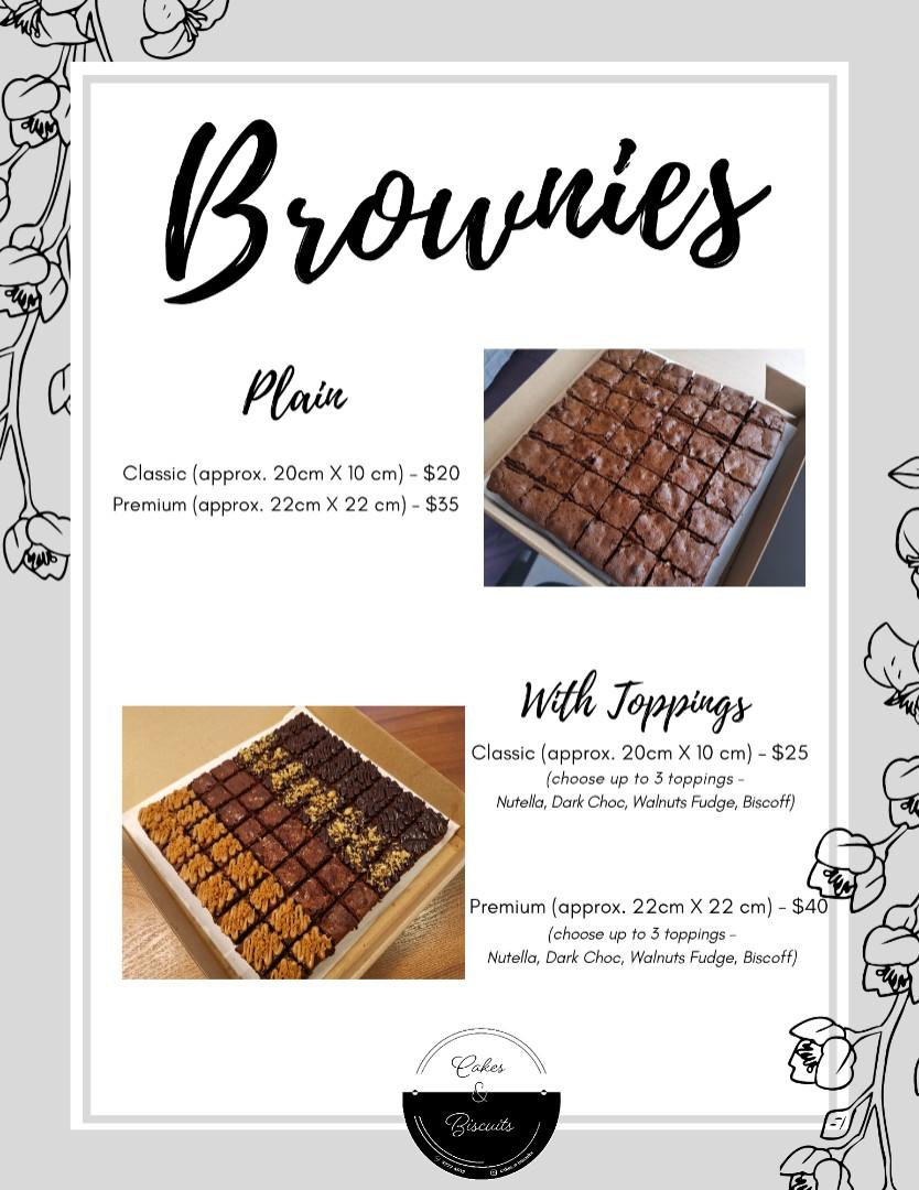 Halal Brownies, Food & Drinks, Homemade Bakes on Carousell