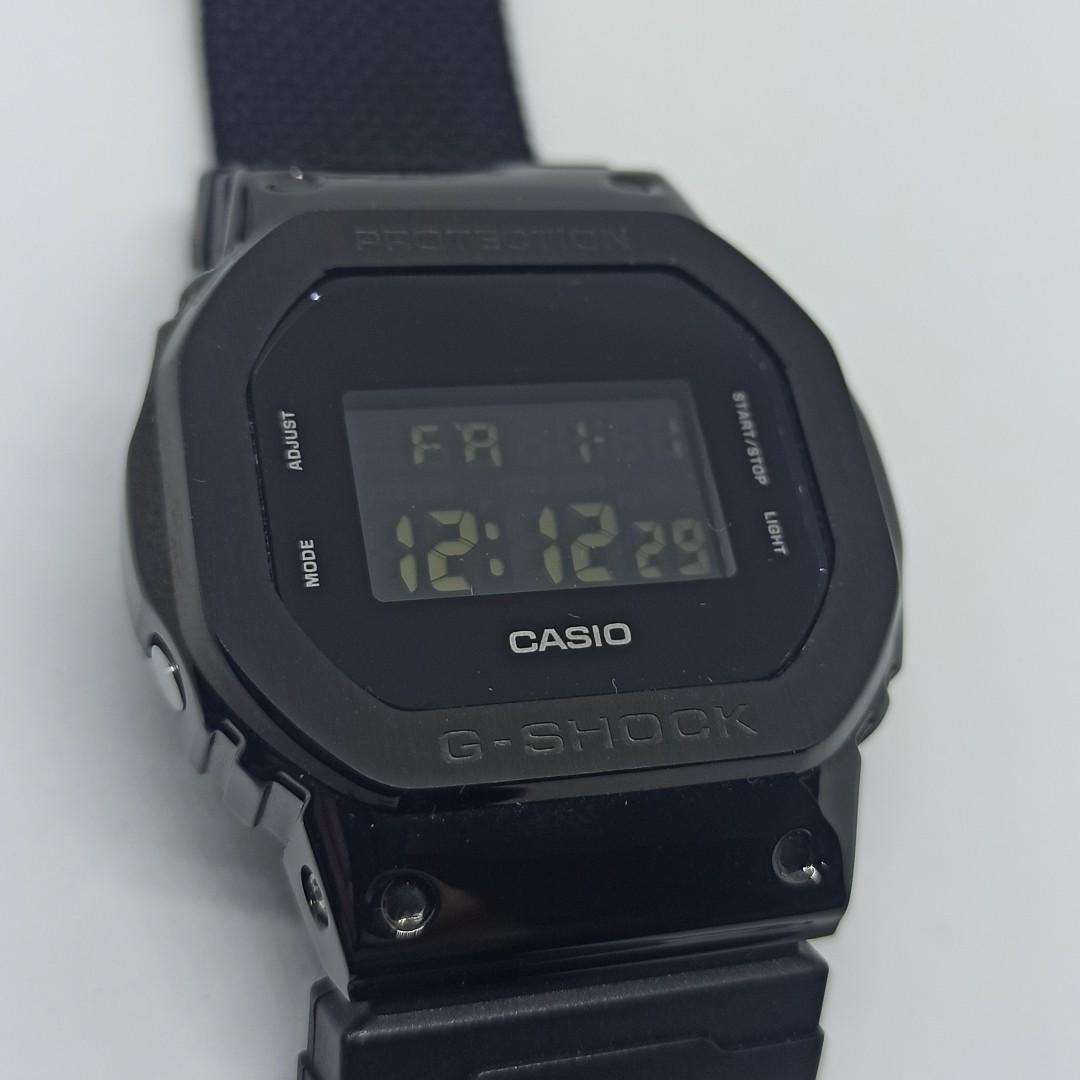 Casio G-Shock DW-5600BBN 2nd Original with stainless bezel (5600BB), Fesyen  Pria, Jam Tangan di Carousell