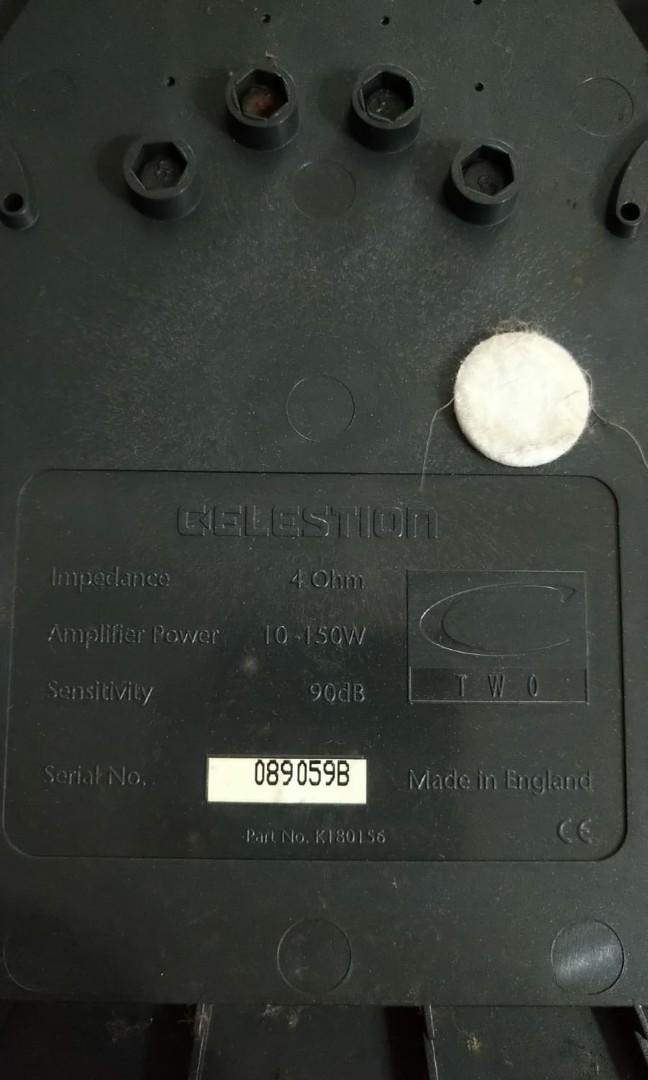 Celestion c2 best sale