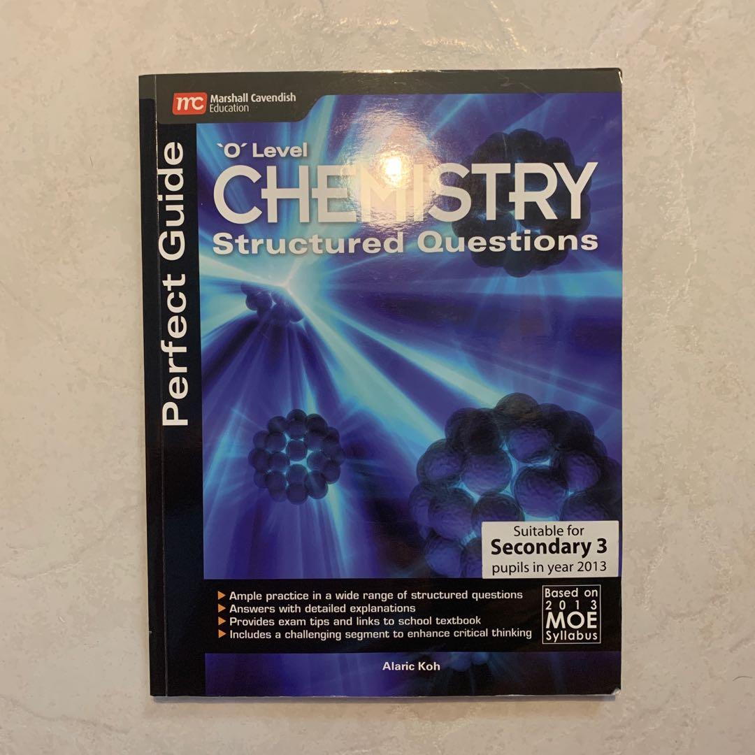 Perfect Guide 'O' Level Chemistry Structured Questions (rtp. $17 ...