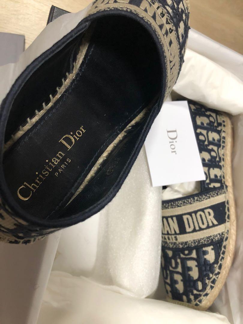 christian dior espadrilles sg