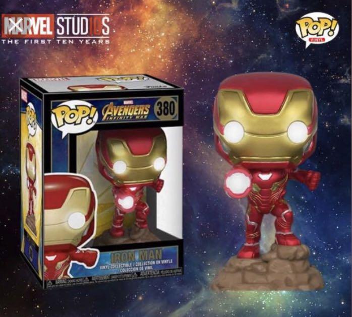 CHRISTMAS SALE! Light-up Ironman FUNKO 
