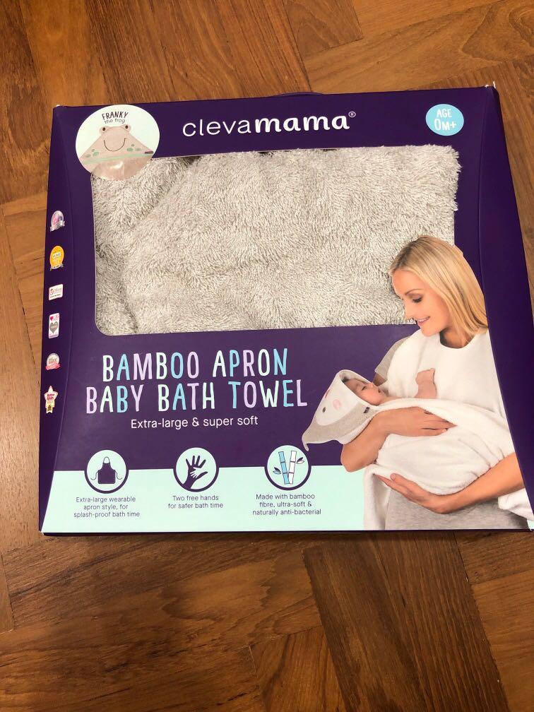 Clevamama Baby Bath Towel Babies Kids Babies Apparel On Carousell