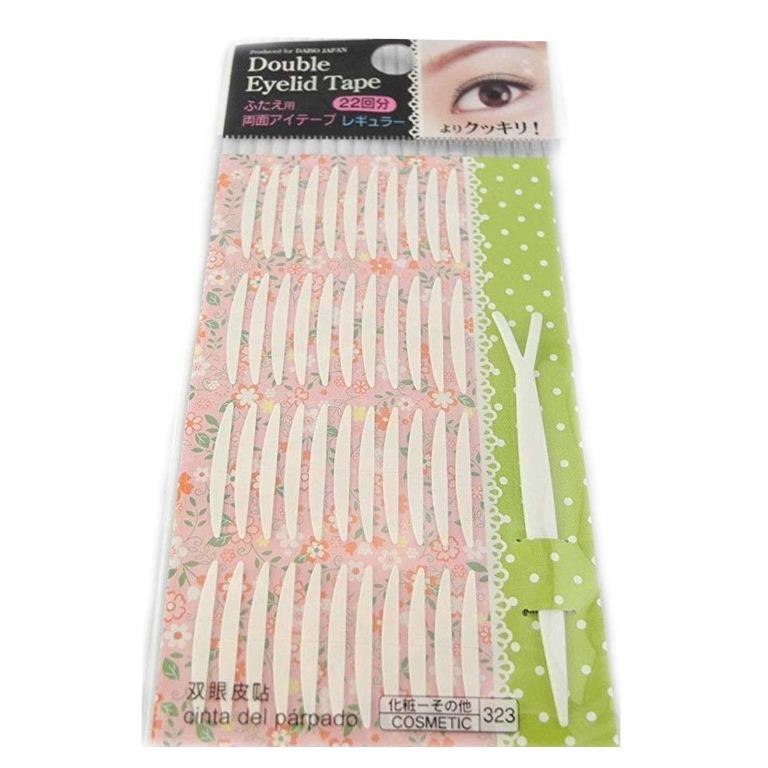 DAISO Double Eyelid Tape Regular Type 22pairs pack, Women's Fashion