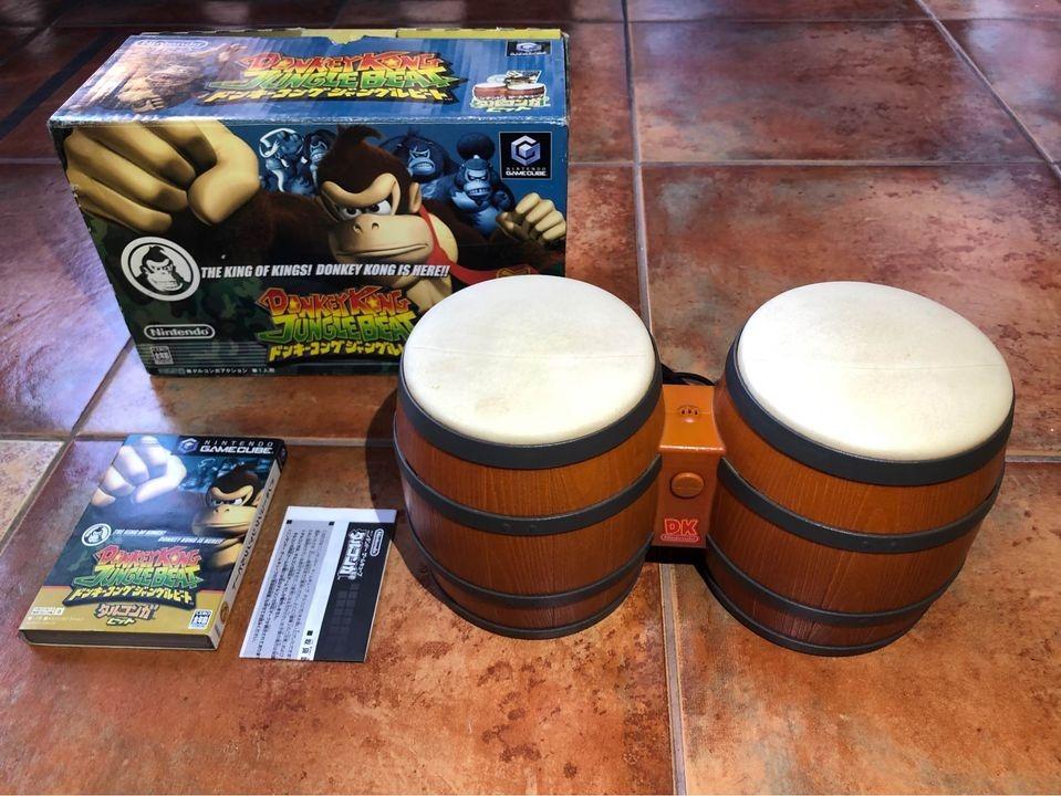 Donkey Kong Jungle Beat For Nintendo Gamecube Japan Release Video Gaming Video Games Nintendo On Carousell