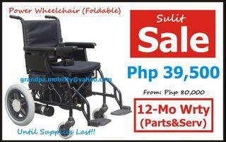 Electric Foldable Wheelchair (Heavy Duty) Brand New