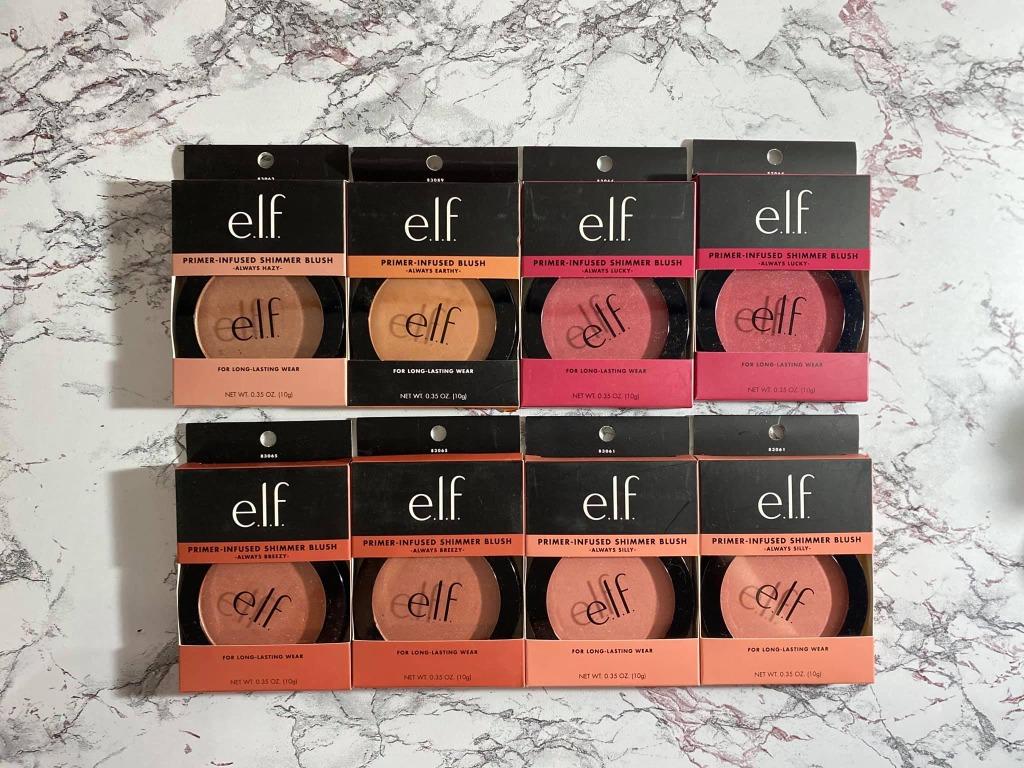 ELF PrimerInfused Shimmer Blush, Beauty & Personal Care, Face, Makeup on Carousell