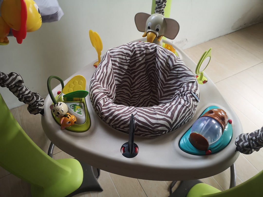 Evenflo Exersaucer Jungle Quest, Babies & Kids, Infant Playtime on