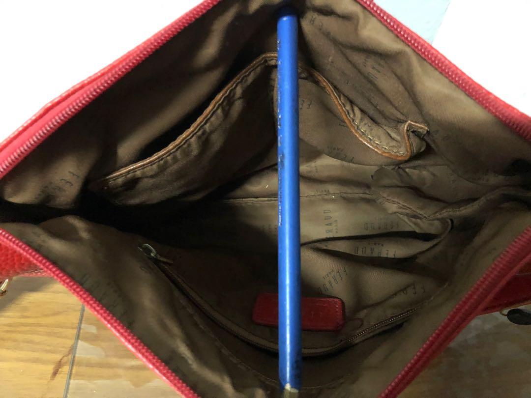 Feraud Sling Bag 15”Lx8”hx5”D, Women's Fashion, Bags Wallets