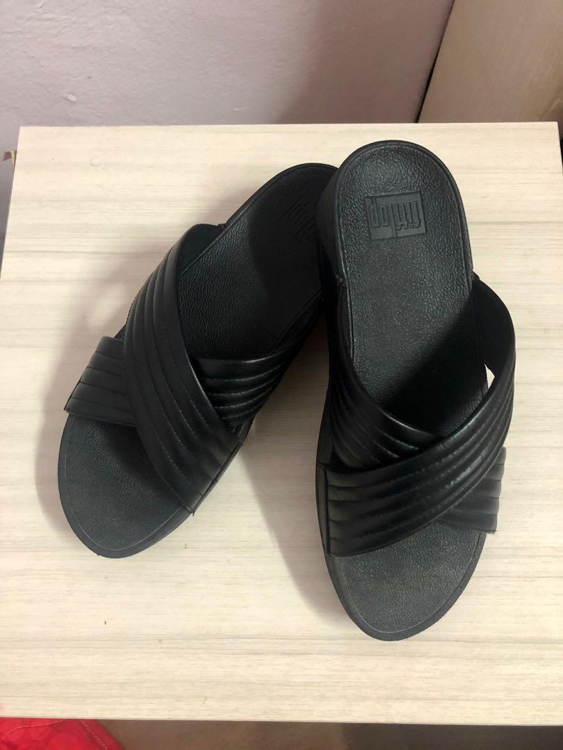 Fitflop Lulu Padded Cross Slide