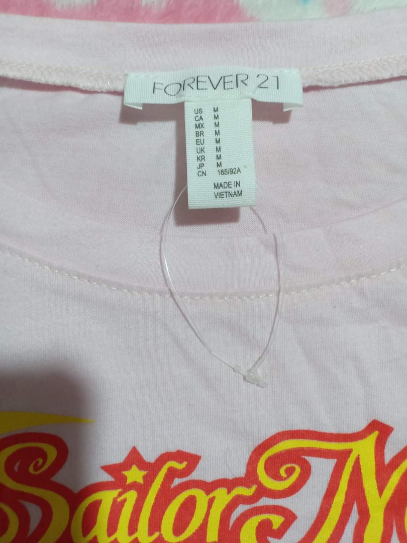 sailor moon crop top forever 21