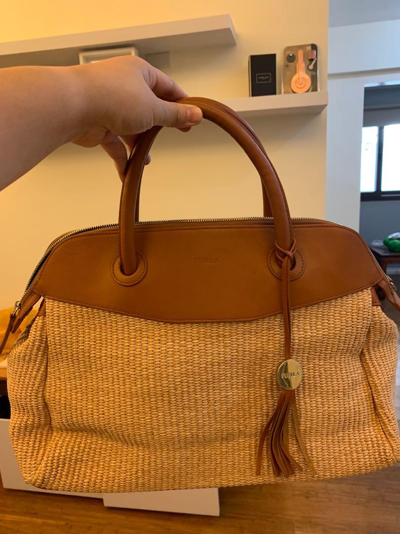 Furla Straw Bag