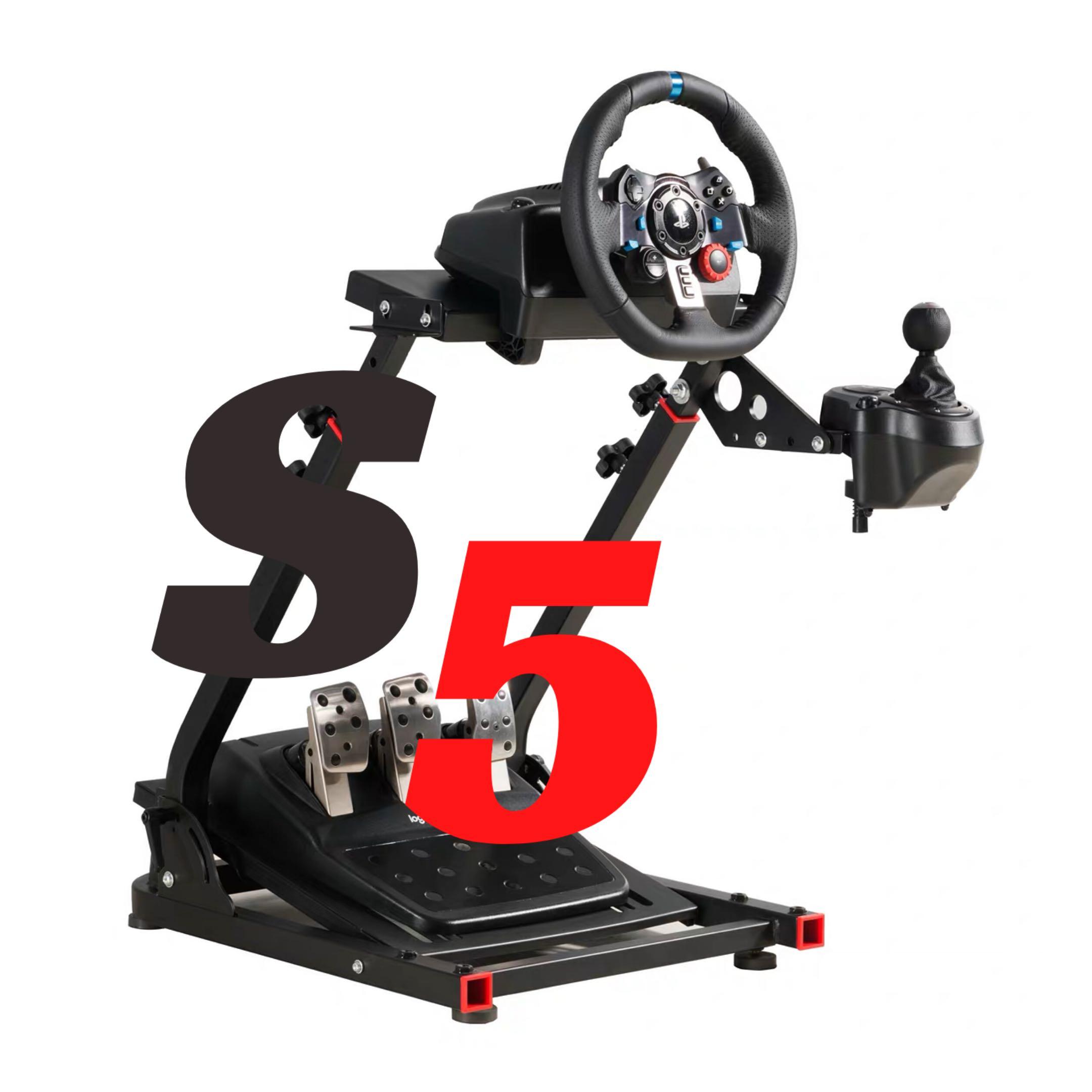 G29 t300rs wheelstand foldable rig/racing wheel stand, Video Gaming ...