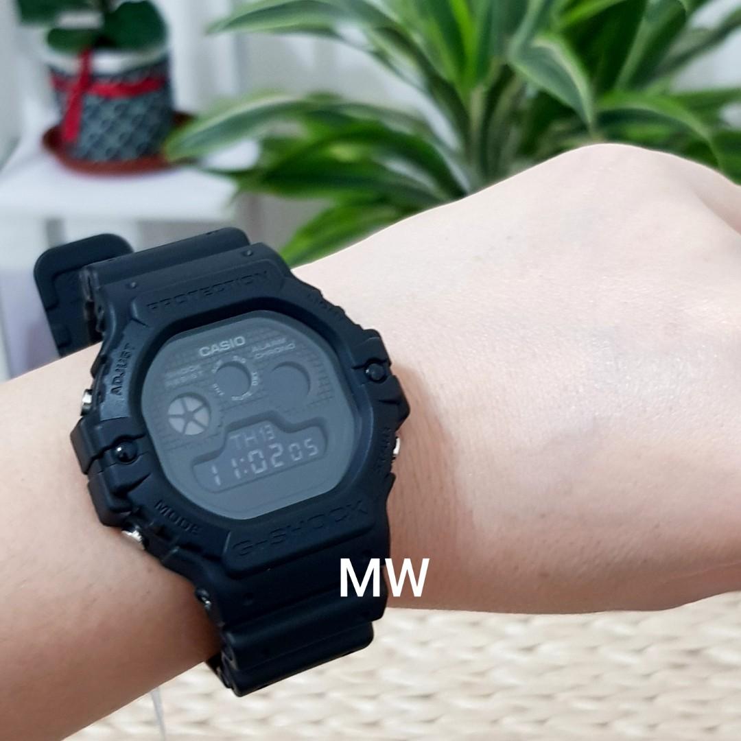 G Shock dw5900 dw 5900bb men s watch full black Mobile Phones