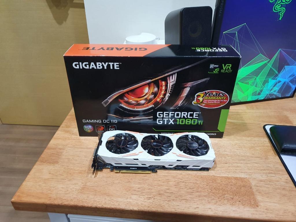 Gigabyte nvidia geforce gtx 1080 ti gaming oc 11g on sale