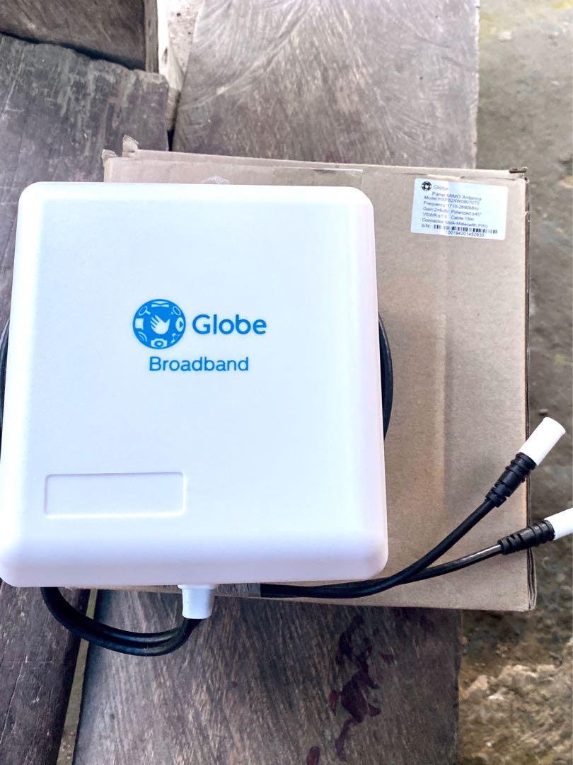 Globe 18 dbi (2*9 dbi) MiMO outdoor antenna for your LTE modem wifi,  Electronics, Others on Carousell
