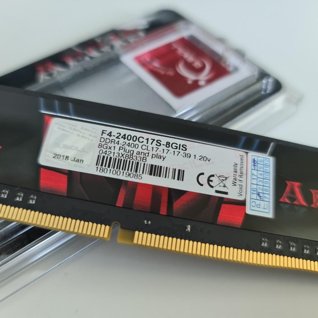G Skill Aegis Ddr4 Electronics Computer Parts Accessories On Carousell