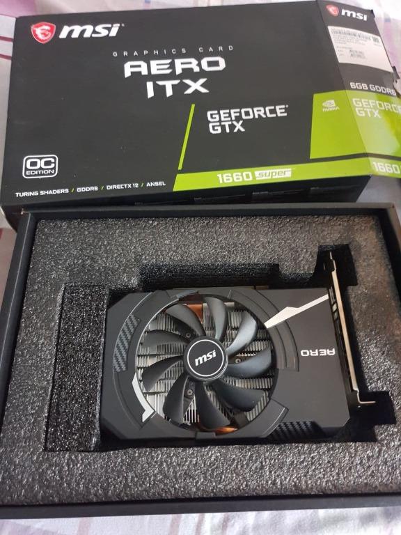 Gtx 1660 super aero itx hot sale