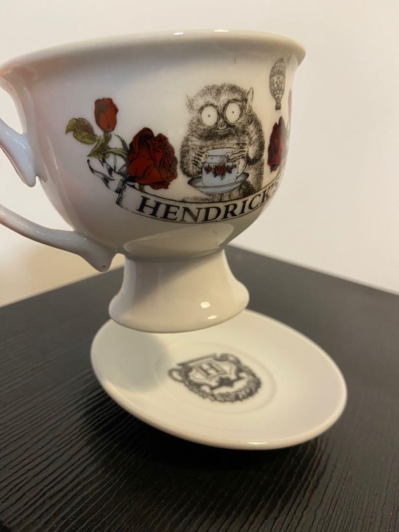 Hendricks Gin Tea Cup & Saucer Set, Furniture & Home Living