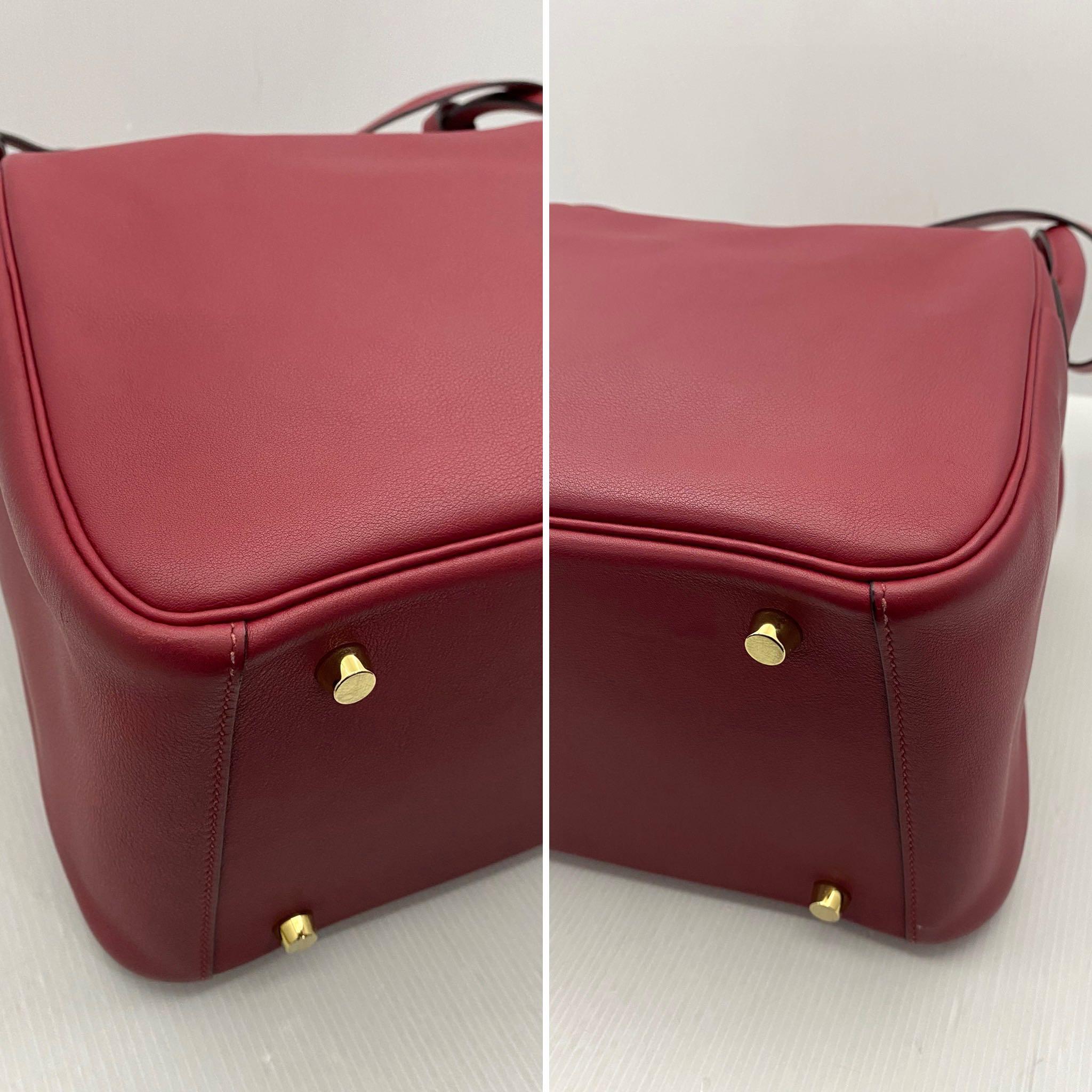 Hermes Lindy Bag Clemence 30 Red 2074701