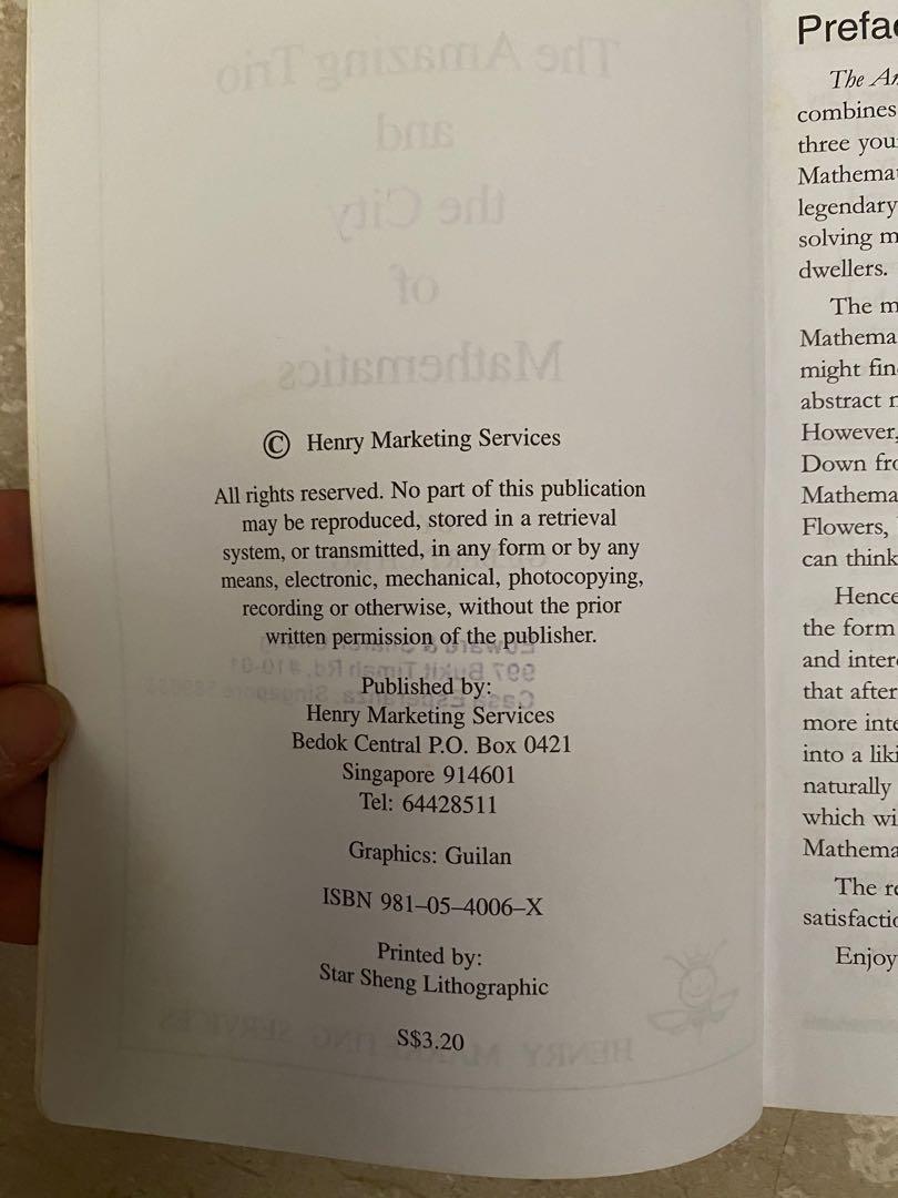 IQ math , Science, Riddles n fun chinese idiom (Category: Storybooks) located in Singapore. Submitted by sher.lon (Listing ID 1050502625, Image 2). Description: All items are in Good Condition 19 books altogether Bundle $30 Published price is $3.20 each A set for ALL @ $55 GEP TLL = Not scan yet, so unable to sell any TLL at this moment..