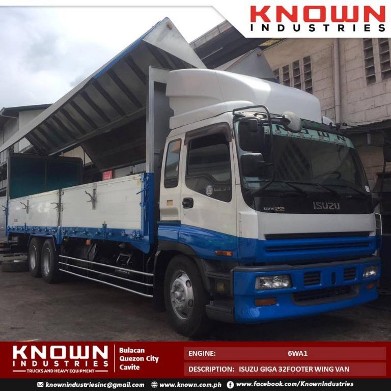 Isuzu Giga Wing Van 10wheeler 6wa1 17 Special Vehicles Heavy Vehicles On Carousell