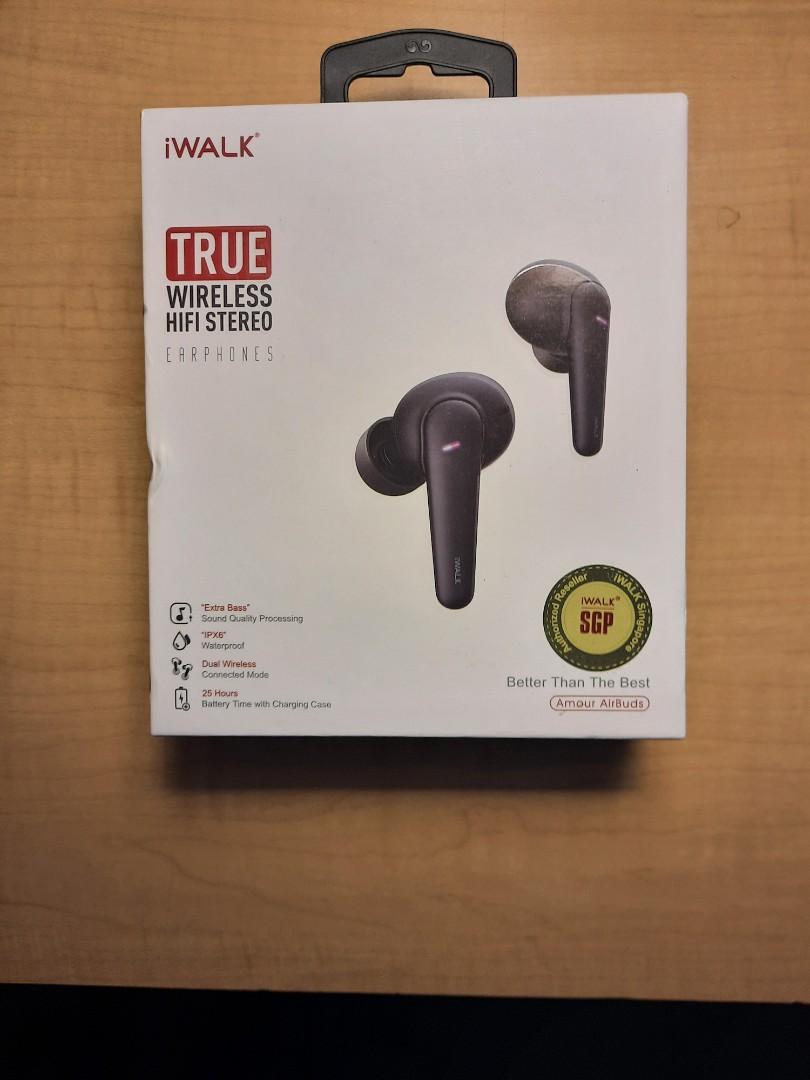 iWalk True Wireless HiFi Stereo Earphones Earbuds Audio
