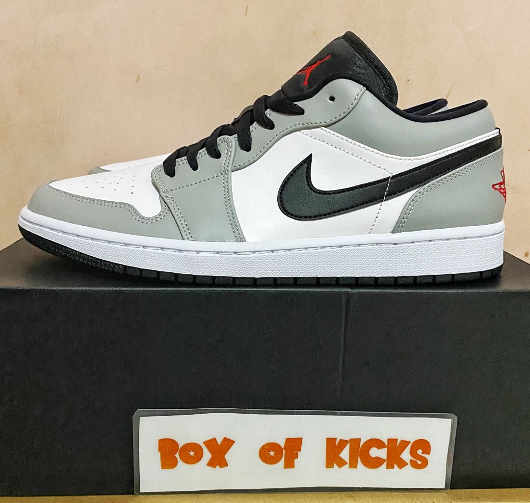 J1 Low Light Smoke Grey, Men's Fashion, Footwear, Sneakers on Carousell