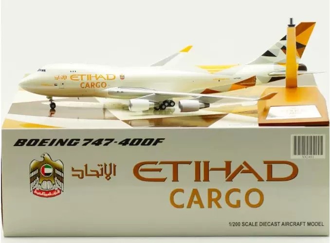 1/200 JCwings エティハド B747-400F 1/200 JCwings エティハド B747-400F 1/200 JCwings エティハド B747