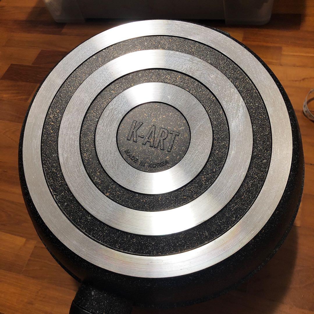KART Titanium Wok Pan Gas Use 28CM / MADE IN KOREA, Furniture & Home