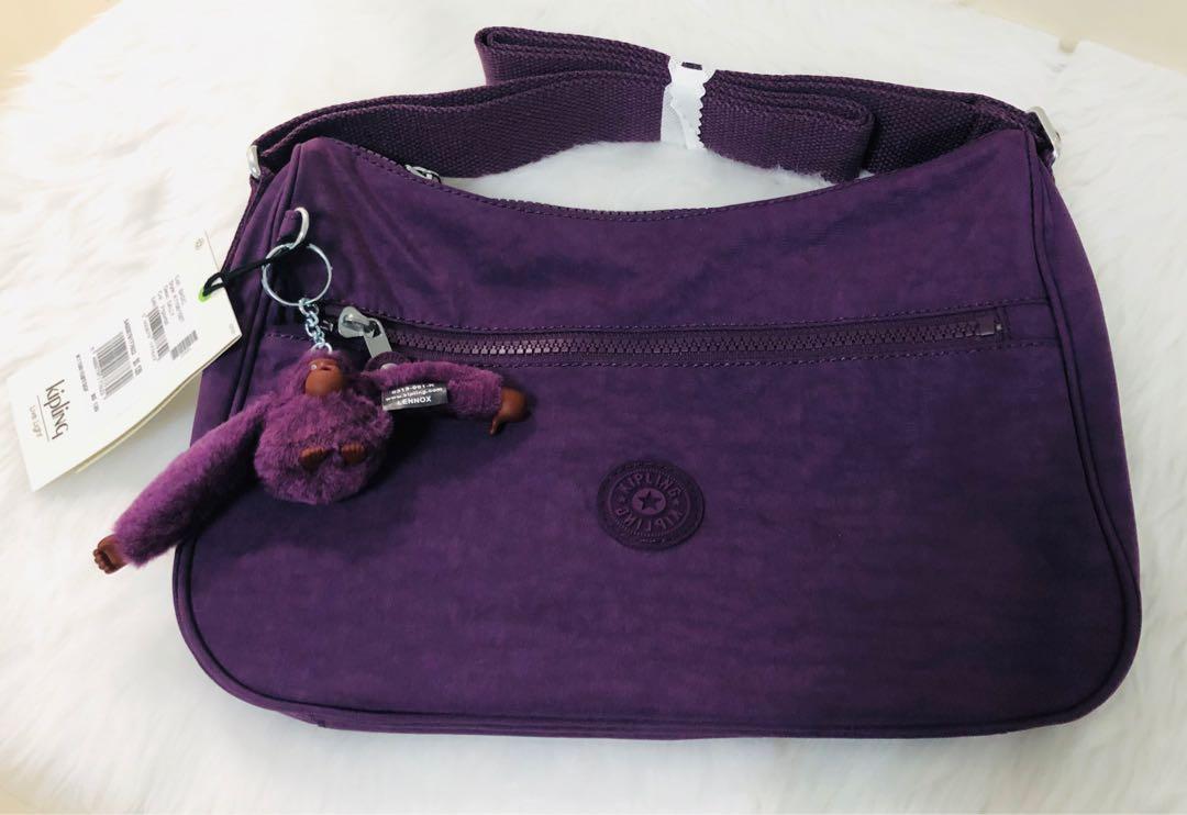 Purple kipling 2025 purse