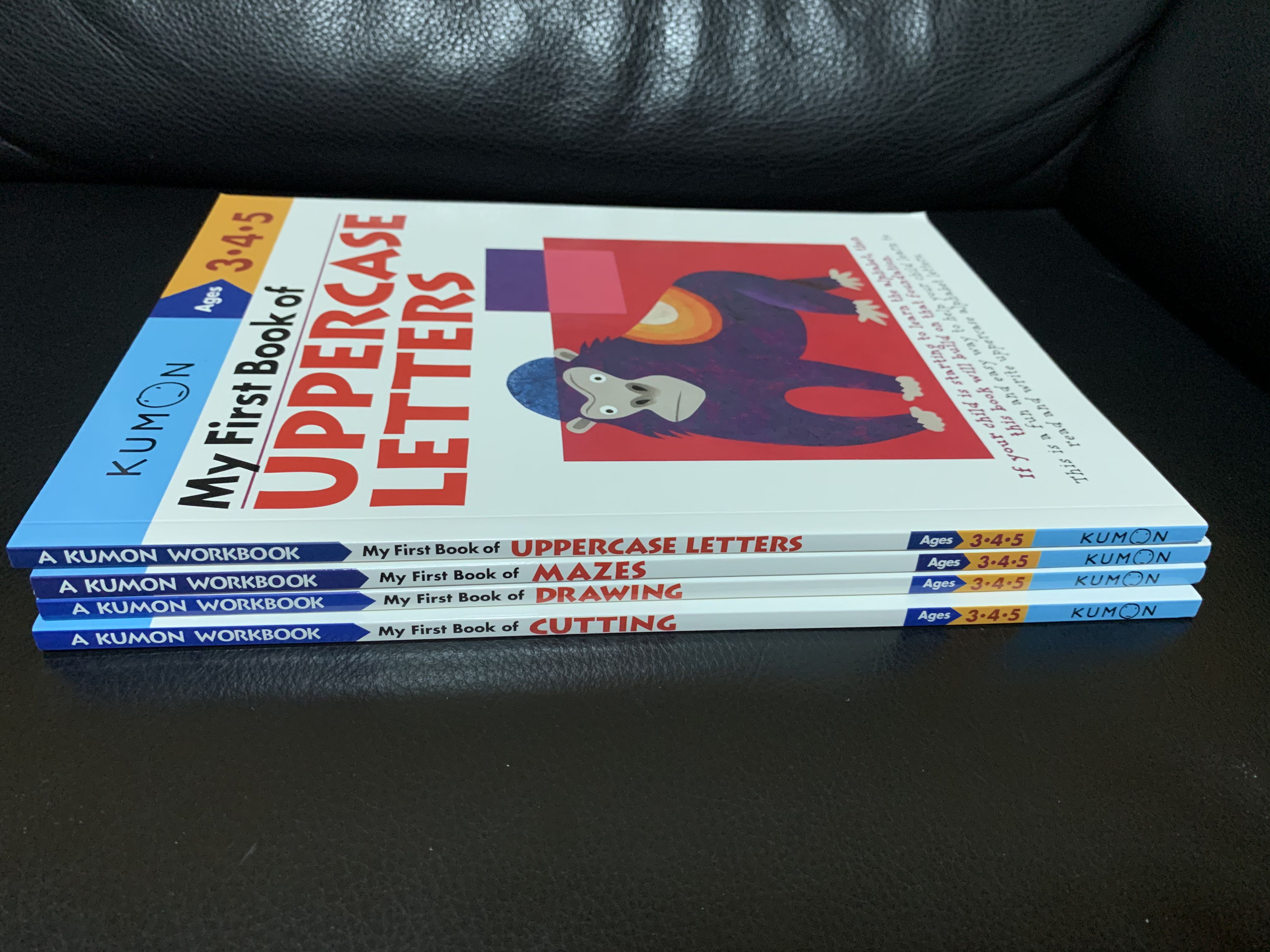 Kumon 345yrs old workbook preschool, Hobbies & Toys, Books