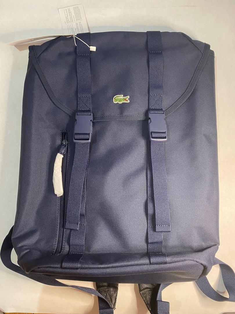 Lacoste Neocroc Flap Backpack Men s Fashion Bags Backpacks on