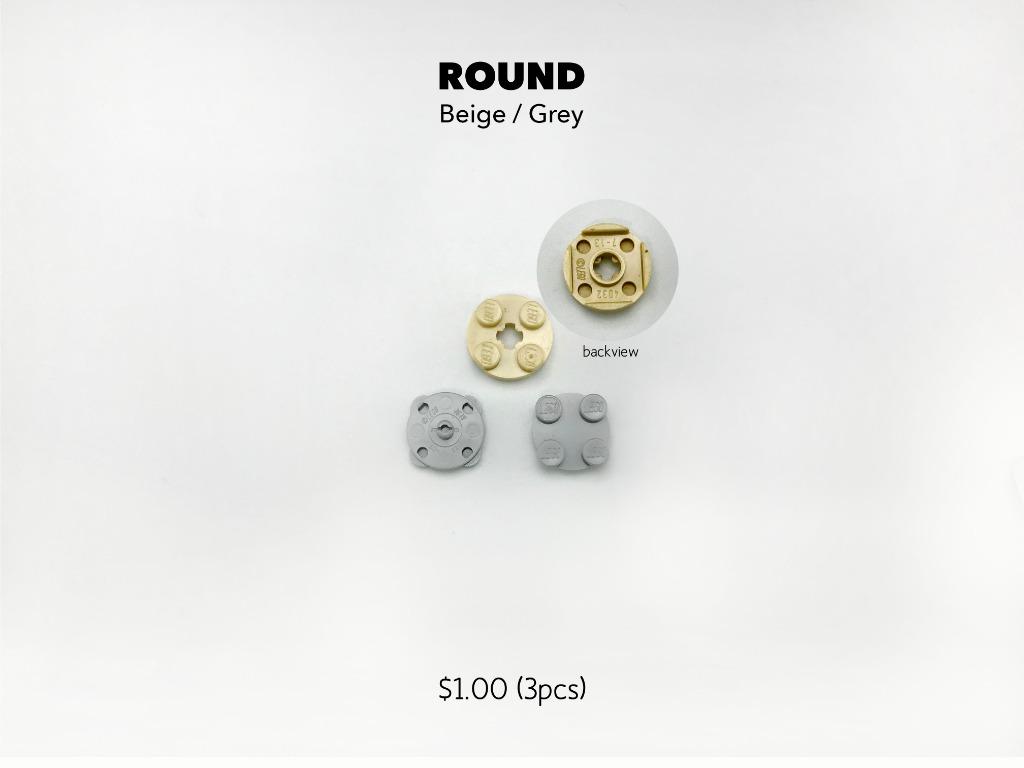 Lego Parts - Round Bricks, Hobbies & Toys, Toys & Games on Carousell