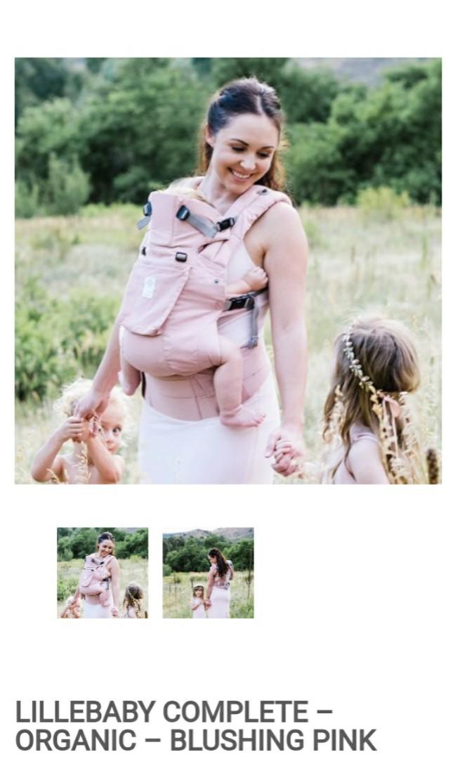 Lillebaby organic blushing pink hotsell