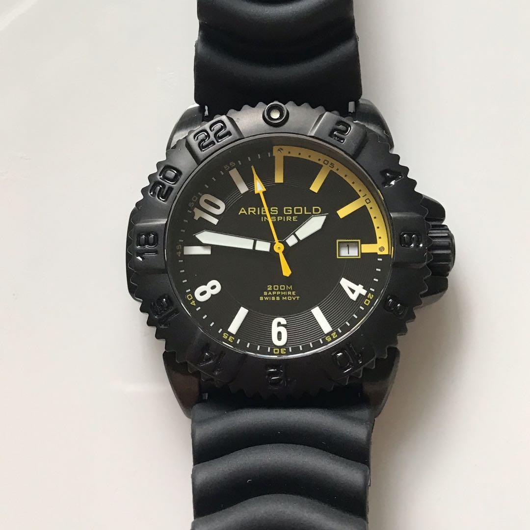 LNIB Luminox styled Aries Gold Diver Men s Fashion Watches Accessories Watches on Carousell