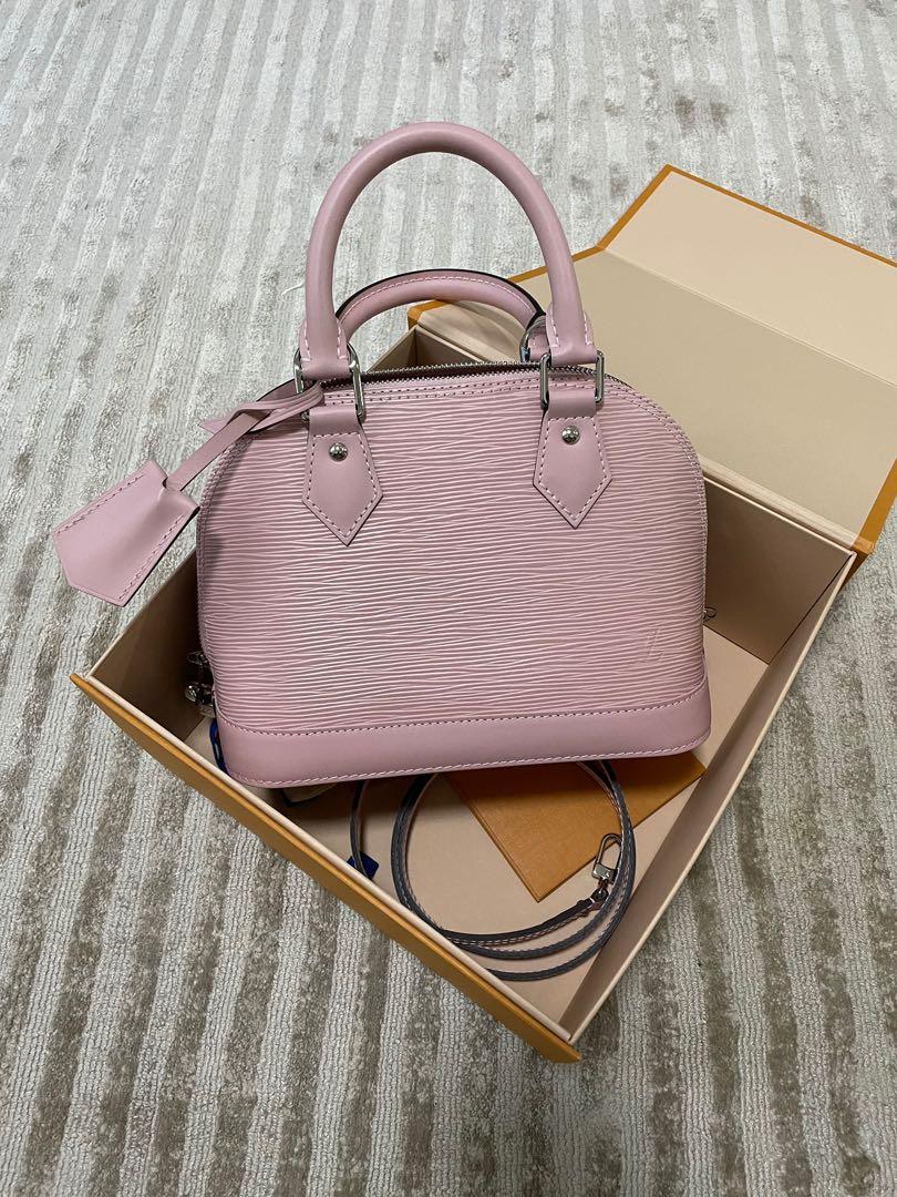 Louis Vuitton Bag Alma BB Rose Ballerine