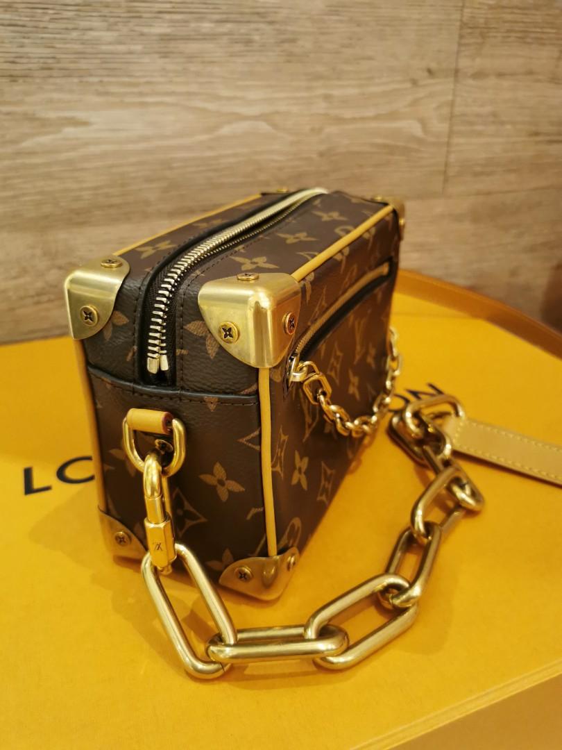 Louis Vuitton Mini Soft Trunk Monogram Legacy Brown in Coated Canvas/Leather  with Aged Gold-tone - US