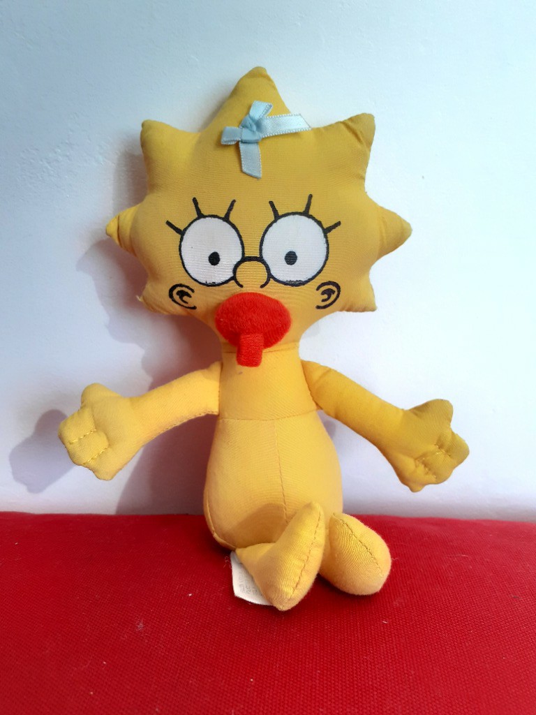 Maggie Simpson Stuffed Toy 1990 Hobbies Toys Toys Games on