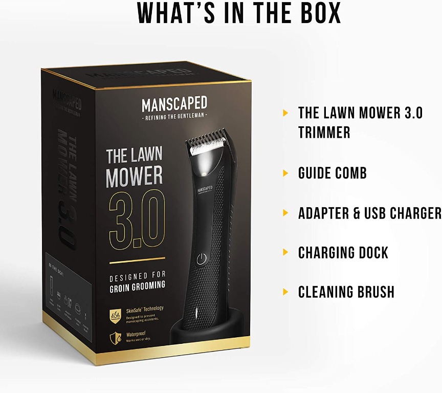 electric shaver for manscaping