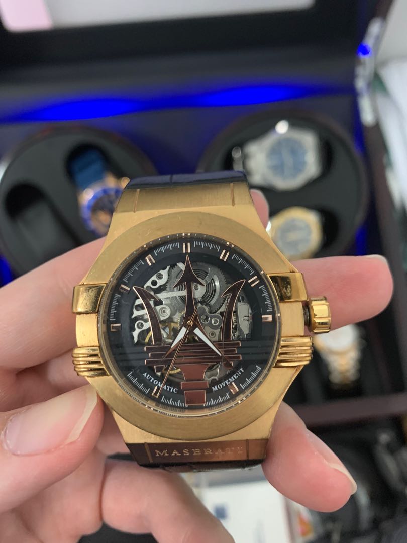 Maserati potenza online watch rose gold