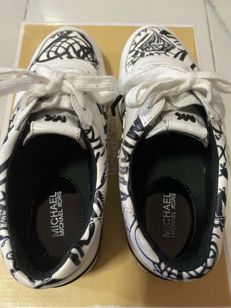 Michael Kors Allie wrap trainer Women s Fashion Footwear