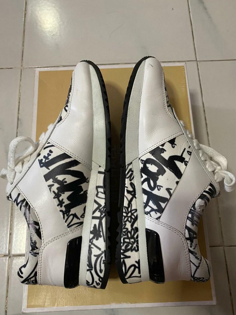 Michael Kors Allie wrap trainer Women s Fashion Footwear
