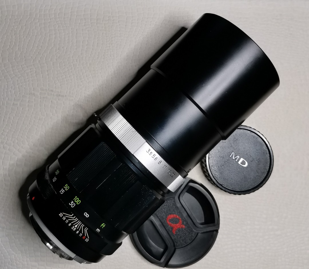 Minolta MG Rokkor QF 200mm f3.5 MD 定焦, 攝影器材, 鏡頭及裝備