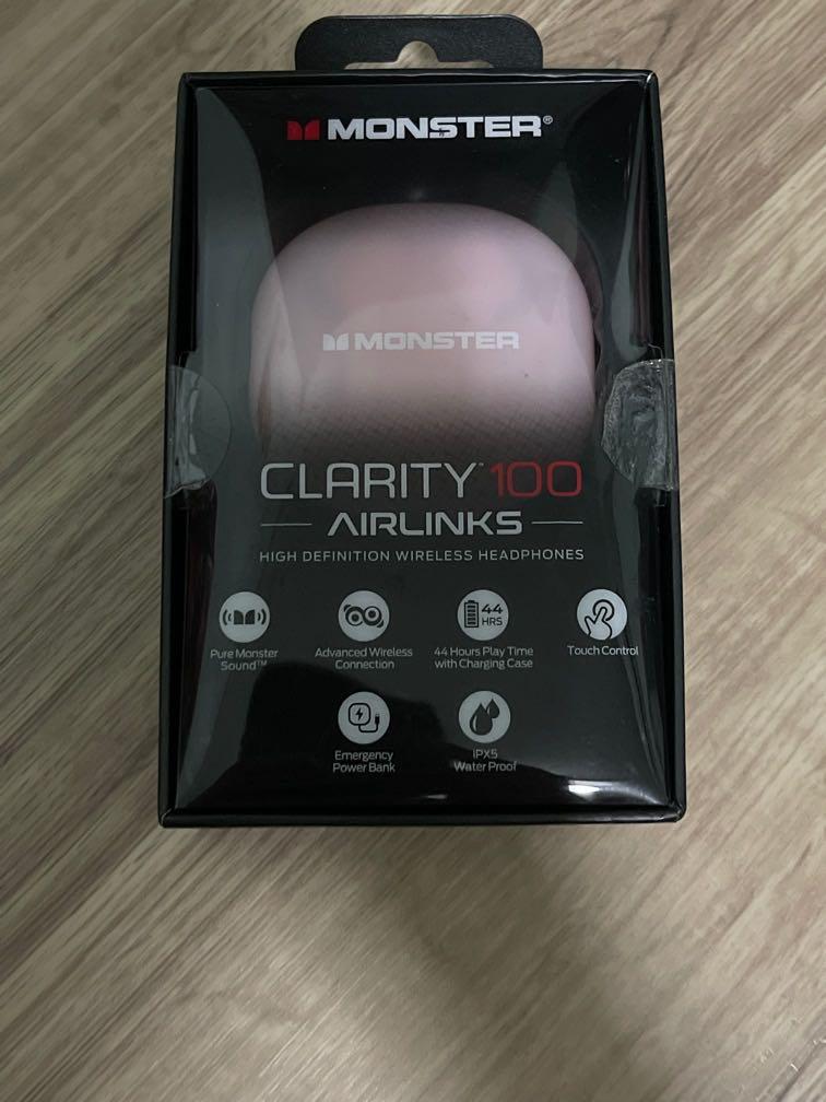 Monster clarity 100 2025 airlinks