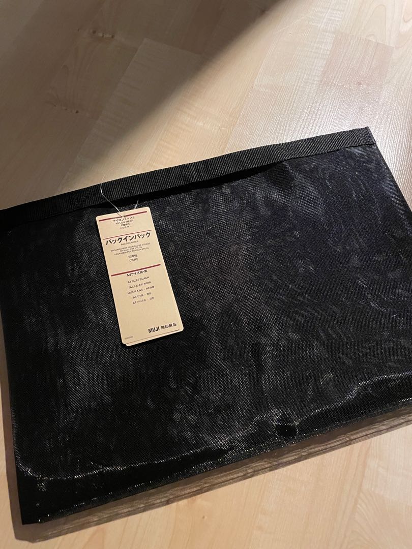 Muji A4 Nylon Mesh Bag Organiser