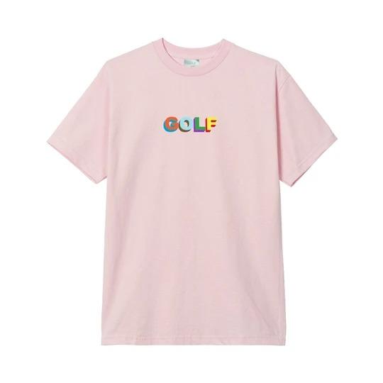 Golf wang pink tee outlet