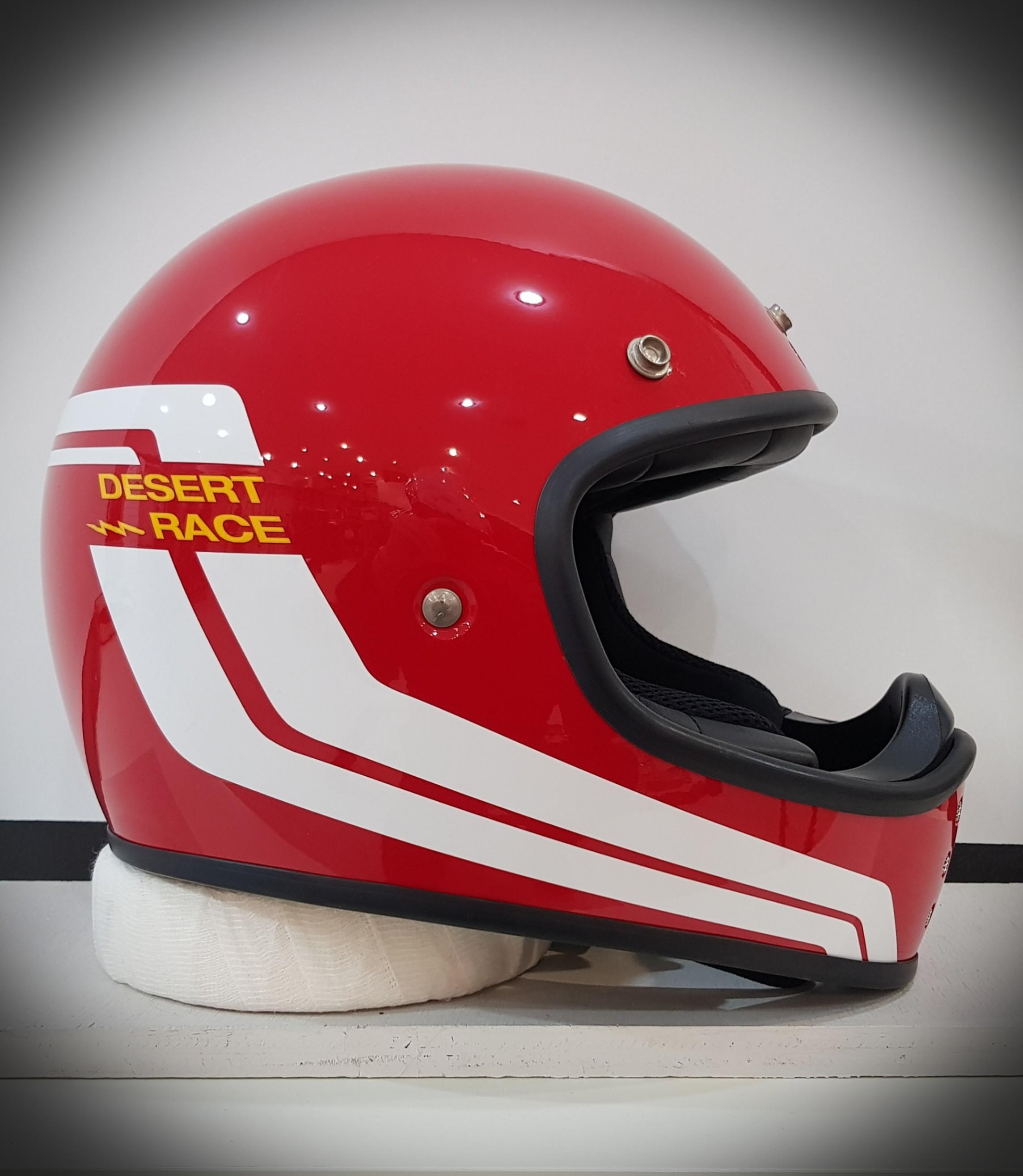Vintage scrambler hot sale helmet