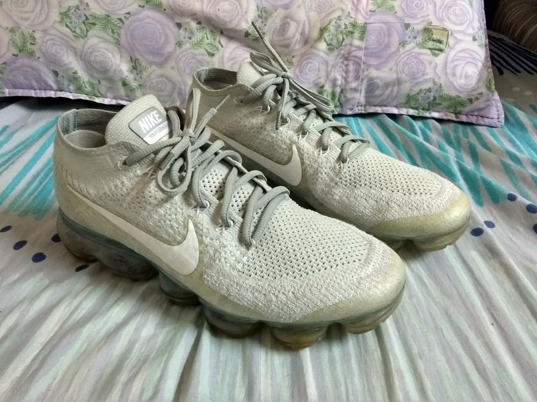 Nike vapormax hot sale white wolf grey