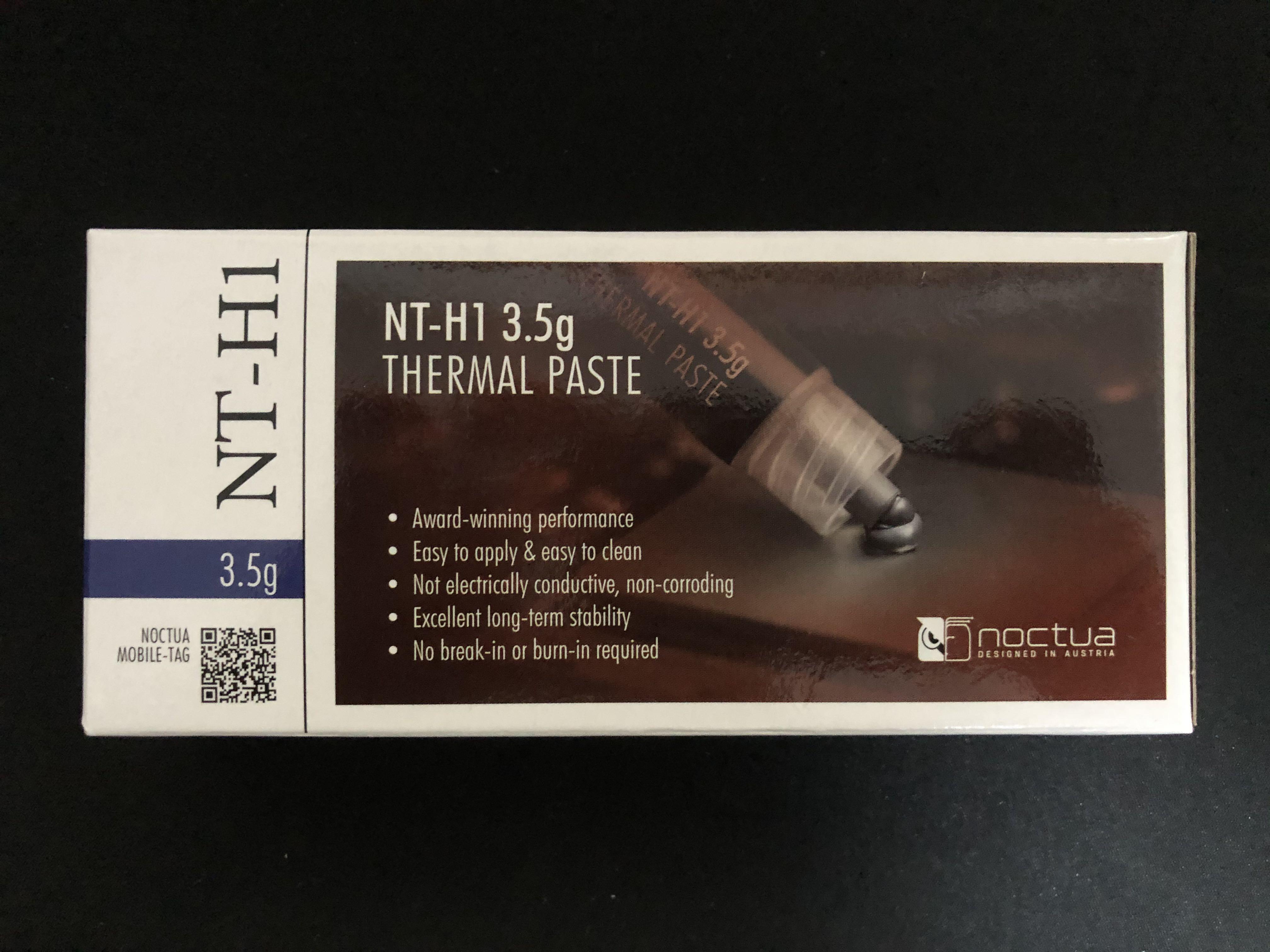 Noctua NT-H1 Pro Grade Thermal Paste, Computers & Tech, Parts &  Accessories, Computer Parts on Carousell